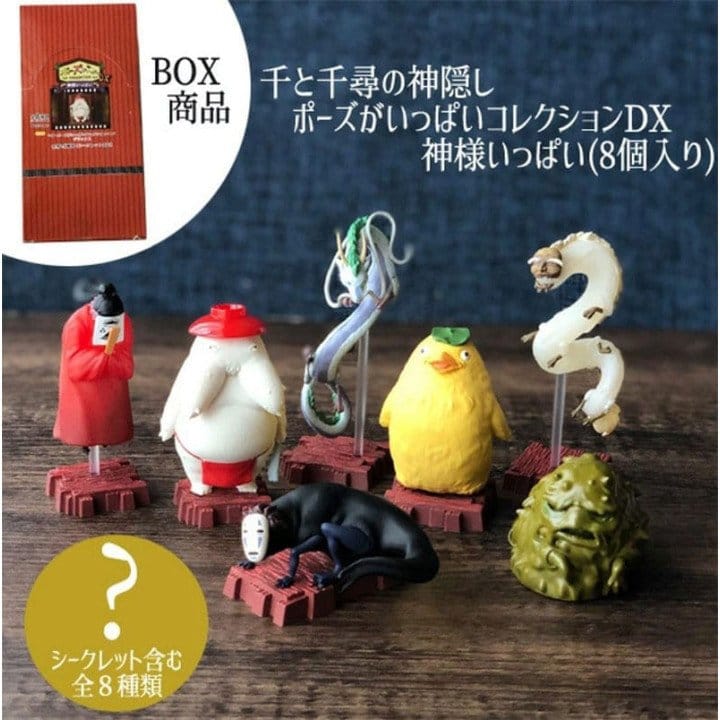 A Viagem de Chihiro Figuras Mini Gods of Unabara Sortido Blind Box (8)