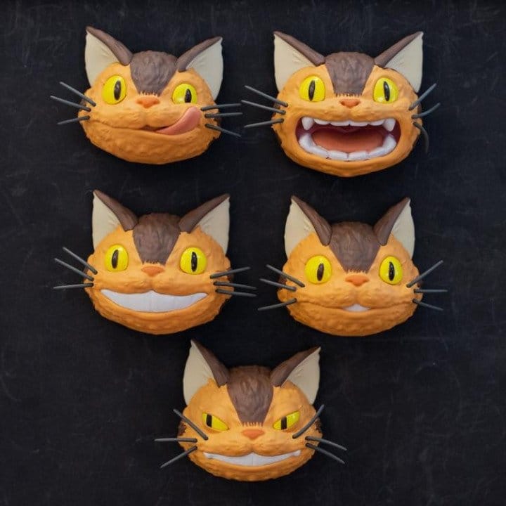 O Meu Vizinho Totoro Íman Catbus face Sortido Blind Box (6)