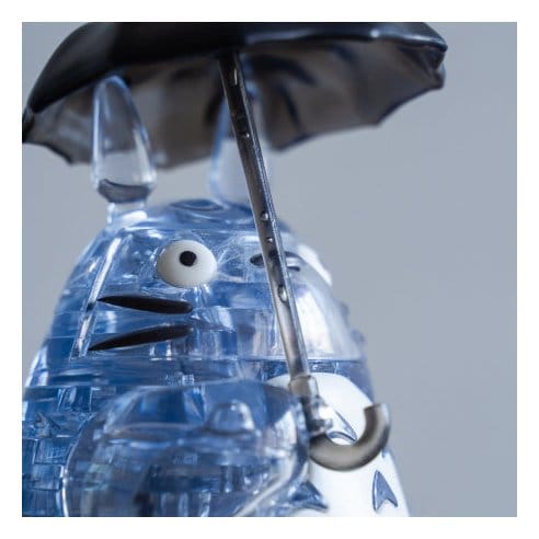 Mi vecino Totoro Kumukumu Figura de Cristal Totoro Umbrella Frikytopia