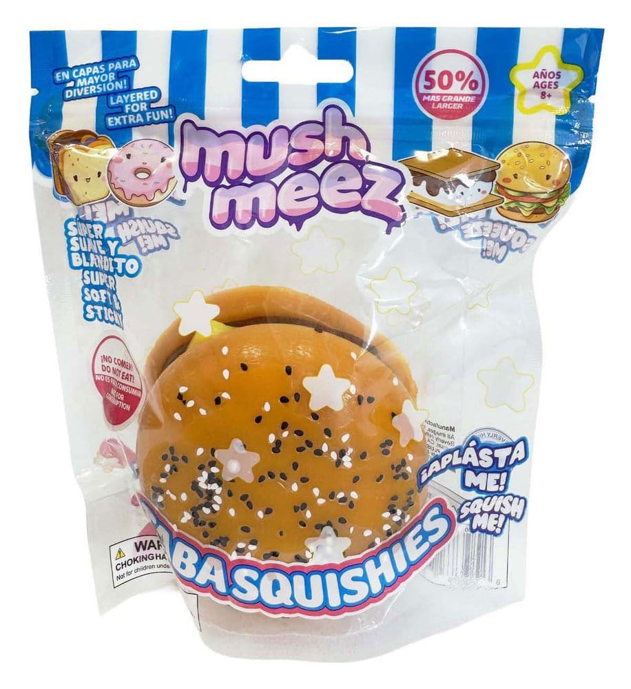 Mushmeez Figuras Anti-stress Core Taba 18 cm Expositor (24)