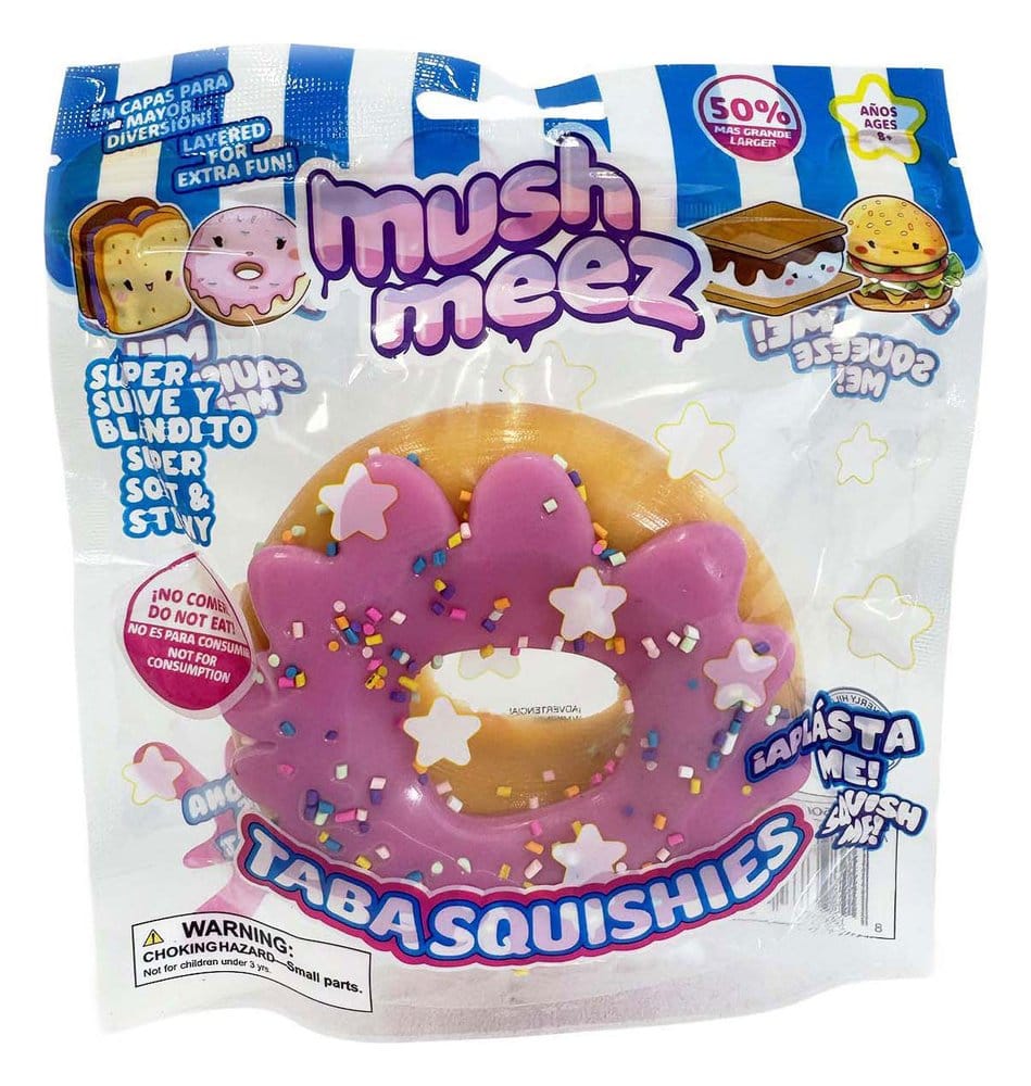 Mushmeez Figuras Anti-stress Core Taba 18 cm Expositor (24)