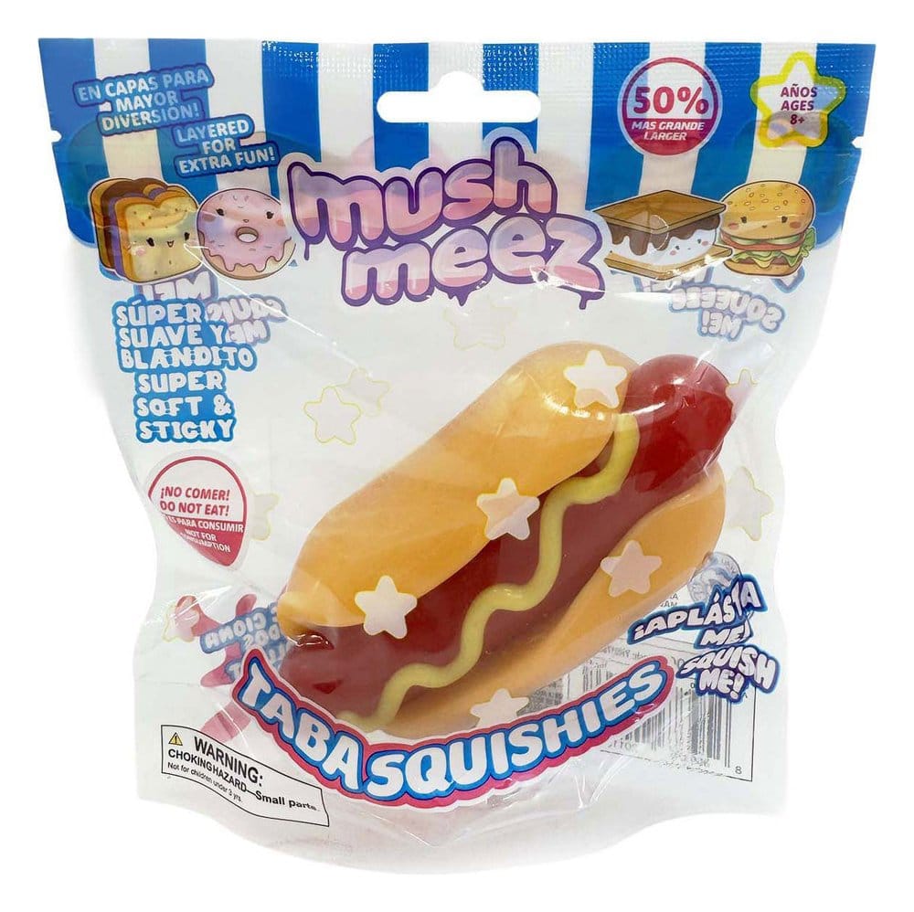 Mushmeez Figuras Anti-stress Core Taba 18 cm Expositor (24)