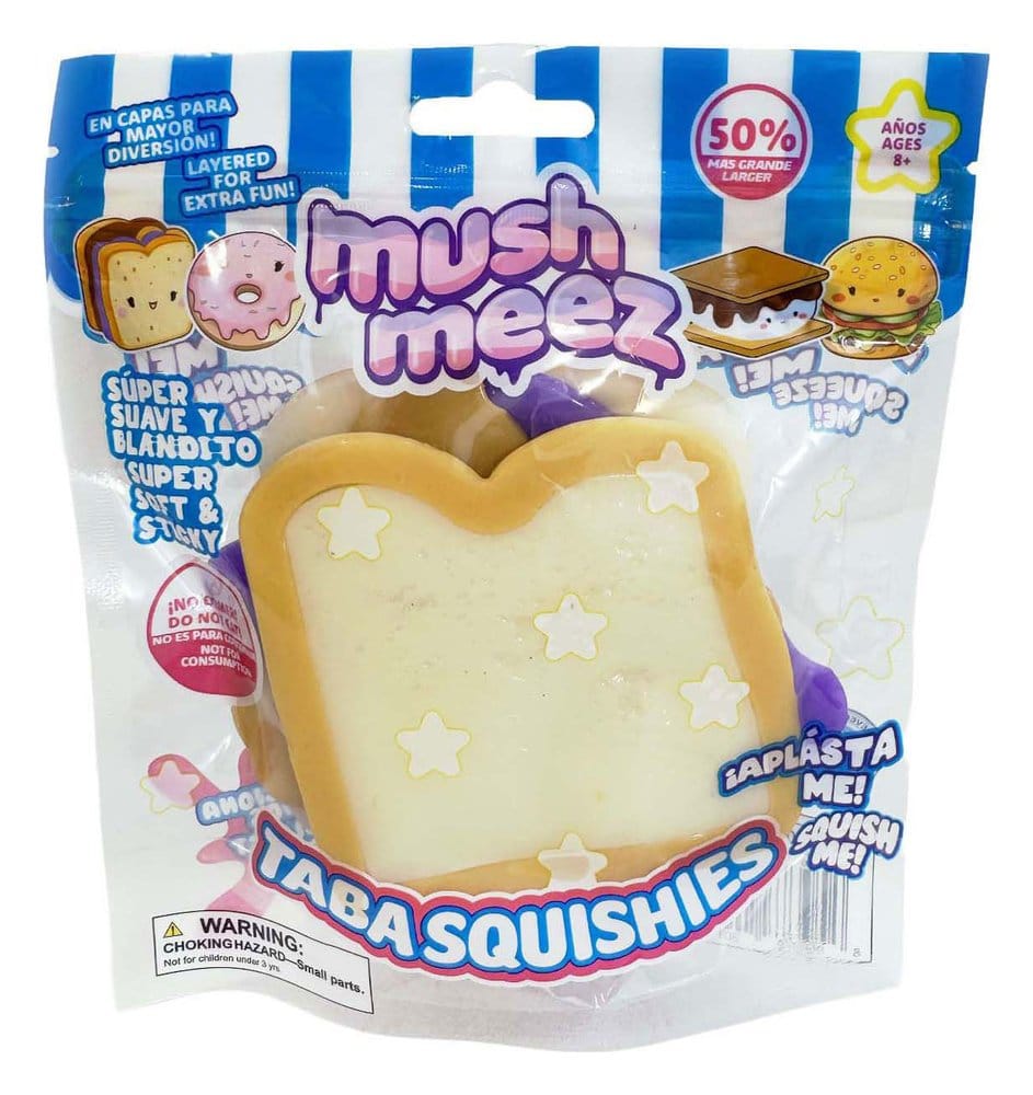 Mushmeez Figuras Anti-stress Core Taba 18 cm Expositor (24)