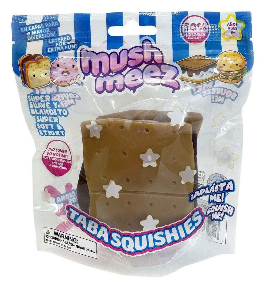 Mushmeez Figuras Anti-stress Core Taba 18 cm Expositor (24)