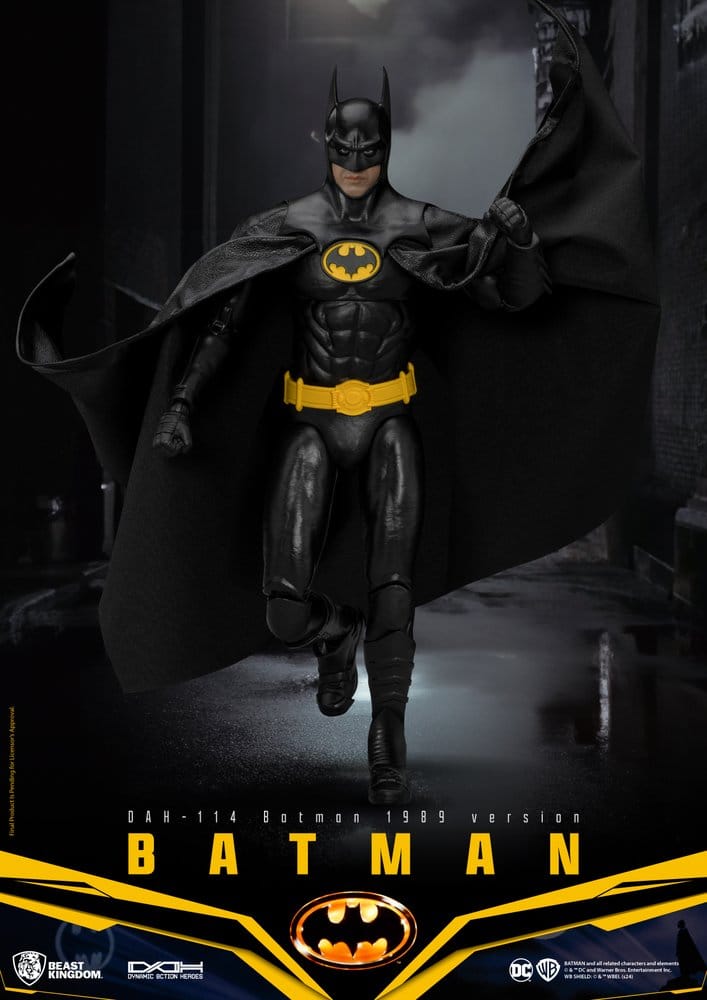 DC Comics Dynamic 8ction Heroes Figura Batman 1989 Versión Estándar 21 cm
