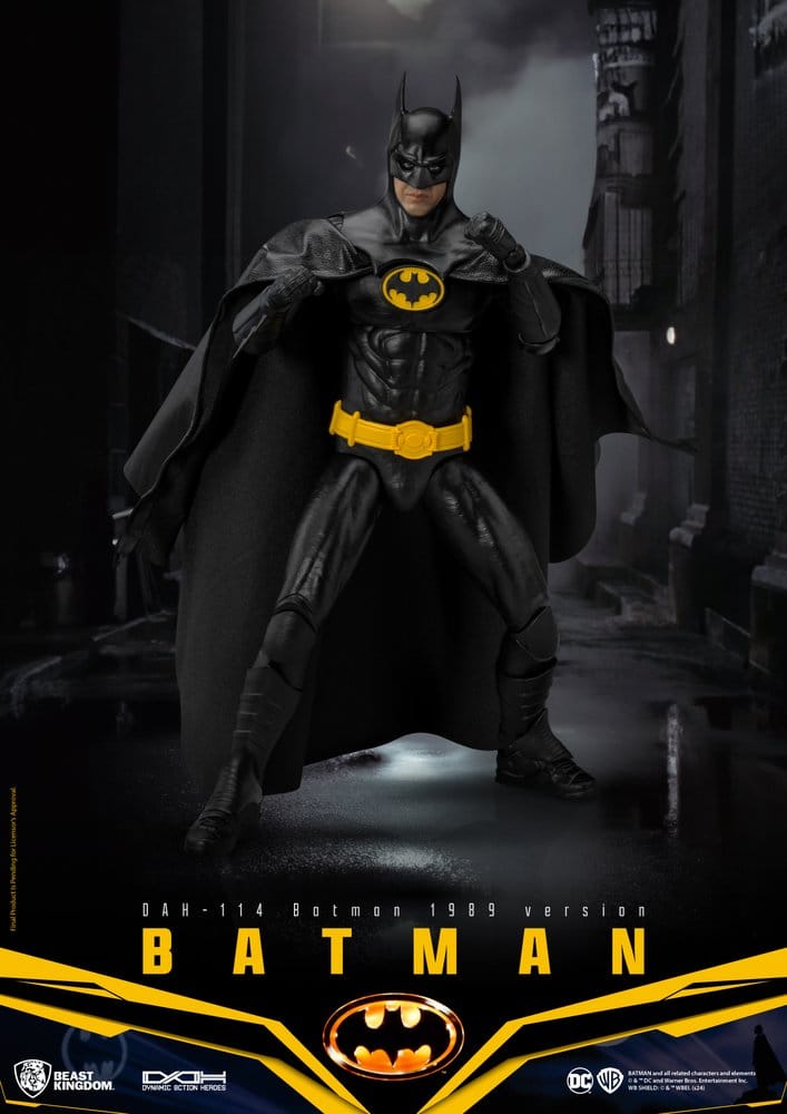 DC Comics Dynamic 8ction Heroes Figura Batman 1989 Versión Estándar 21 cm