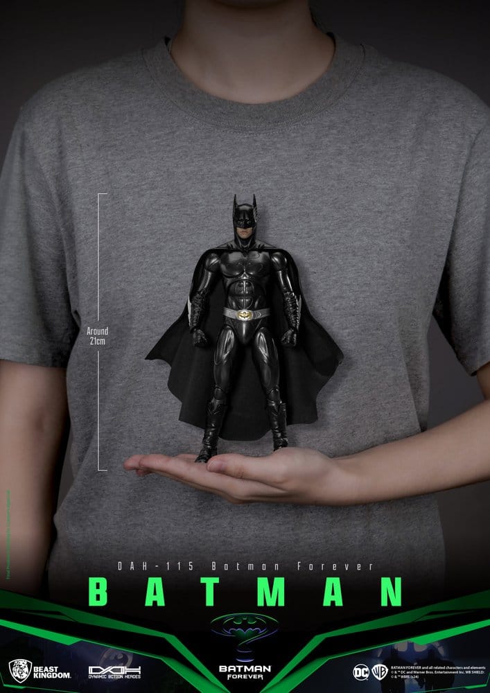 DC Comics Dynamic 8ction Heroes Figura Batman (Batman Forever) 21 cm