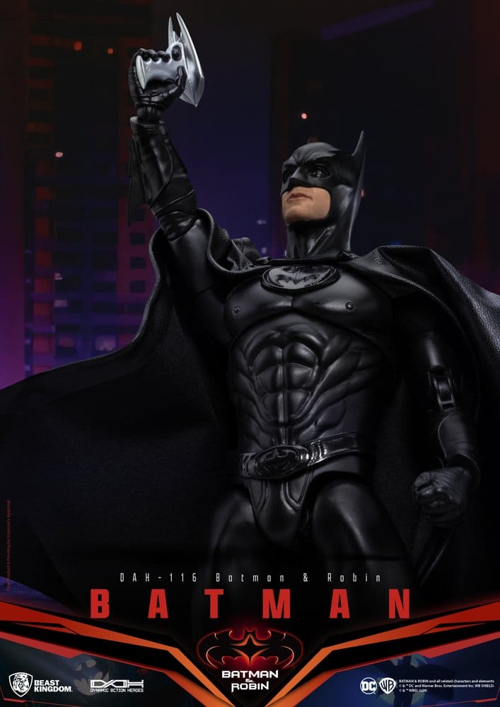 DC Comics Dynamic 8ction Heroes Figura Batman (Batman & Robin) 21 cm
