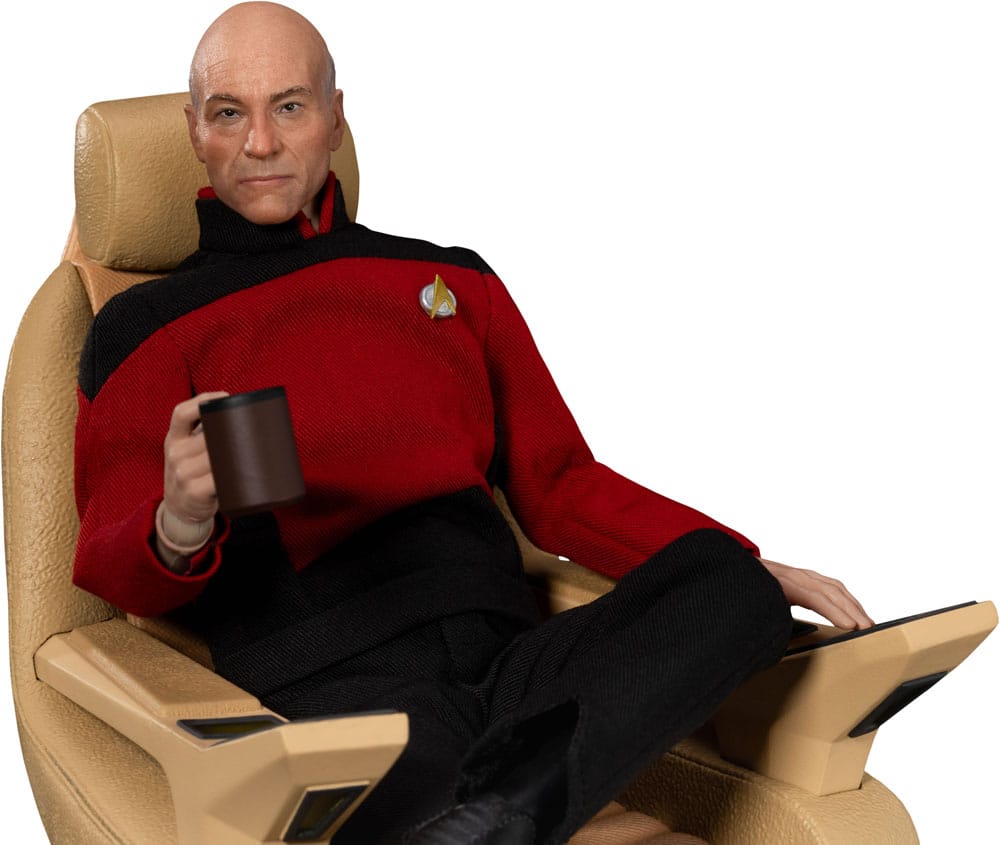 Star Trek: la próxima generación Figura Jean-Luc Picard 20 cm