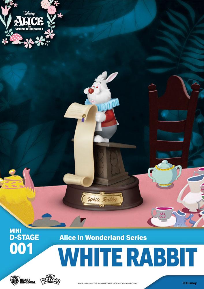 Alicia en el País de las Maravillas Pack de 6 Estatuas Mini Diorama Stage 10 cm