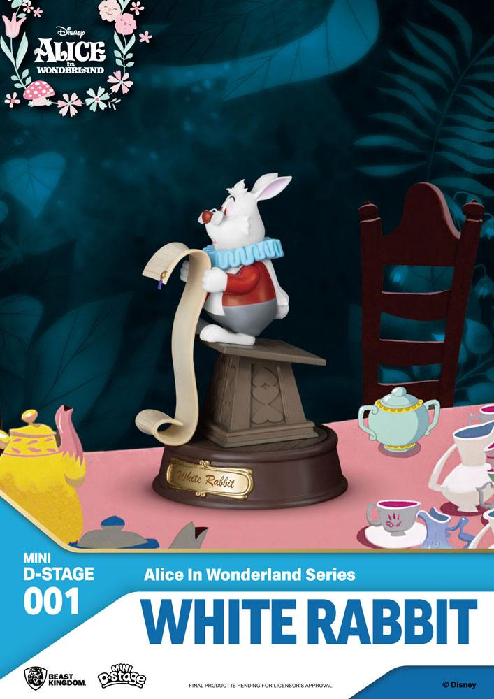 Alicia en el País de las Maravillas Pack de 6 Estatuas Mini Diorama Stage 10 cm
