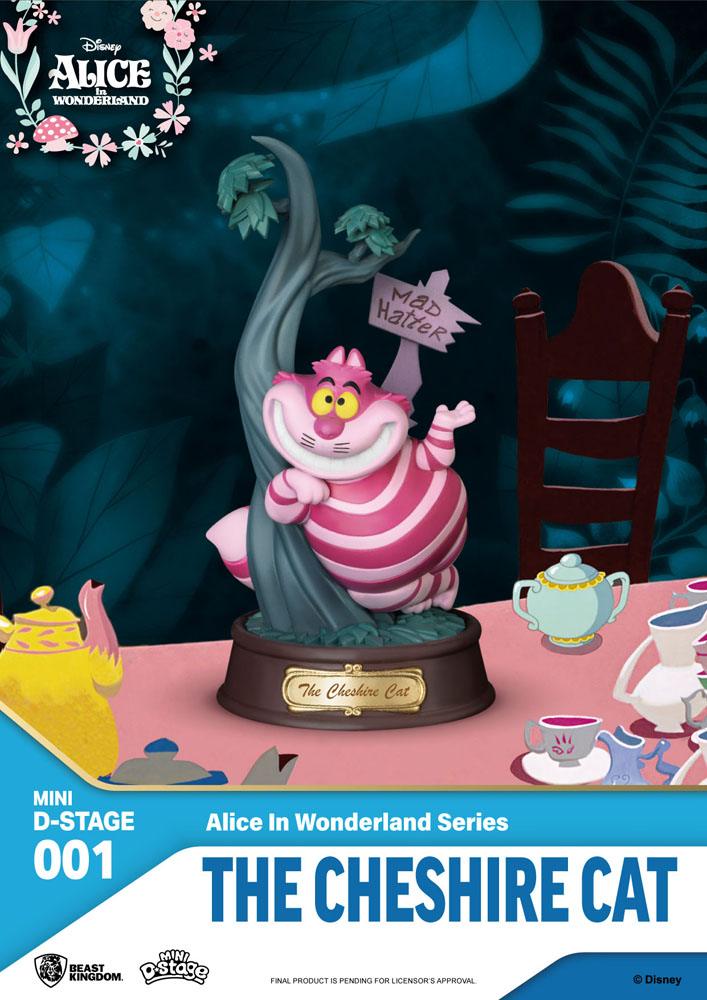 Alicia en el País de las Maravillas Pack de 6 Estatuas Mini Diorama Stage 10 cm