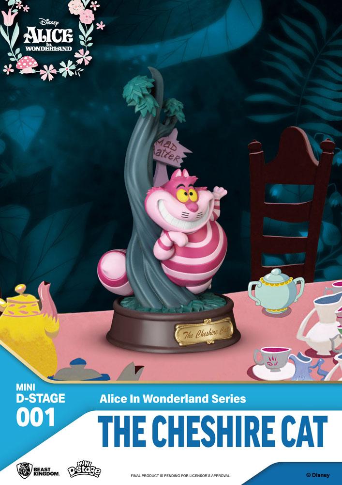 Alicia en el País de las Maravillas Pack de 6 Estatuas Mini Diorama Stage 10 cm
