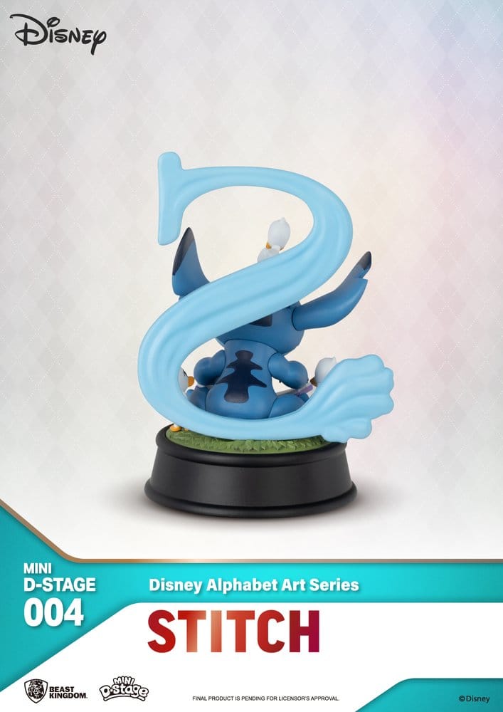 Disney Pack de 6 Estatuas Mini Diorama Stage Alphabet Art 10 cm