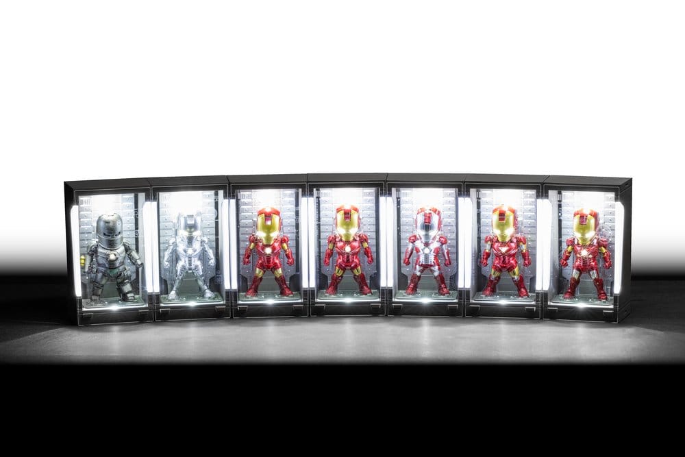 Marvel Mini Egg Figuras Mini Iron Man Hall of Armor Blind Box Surtido (6) 8 cm Frikytopia