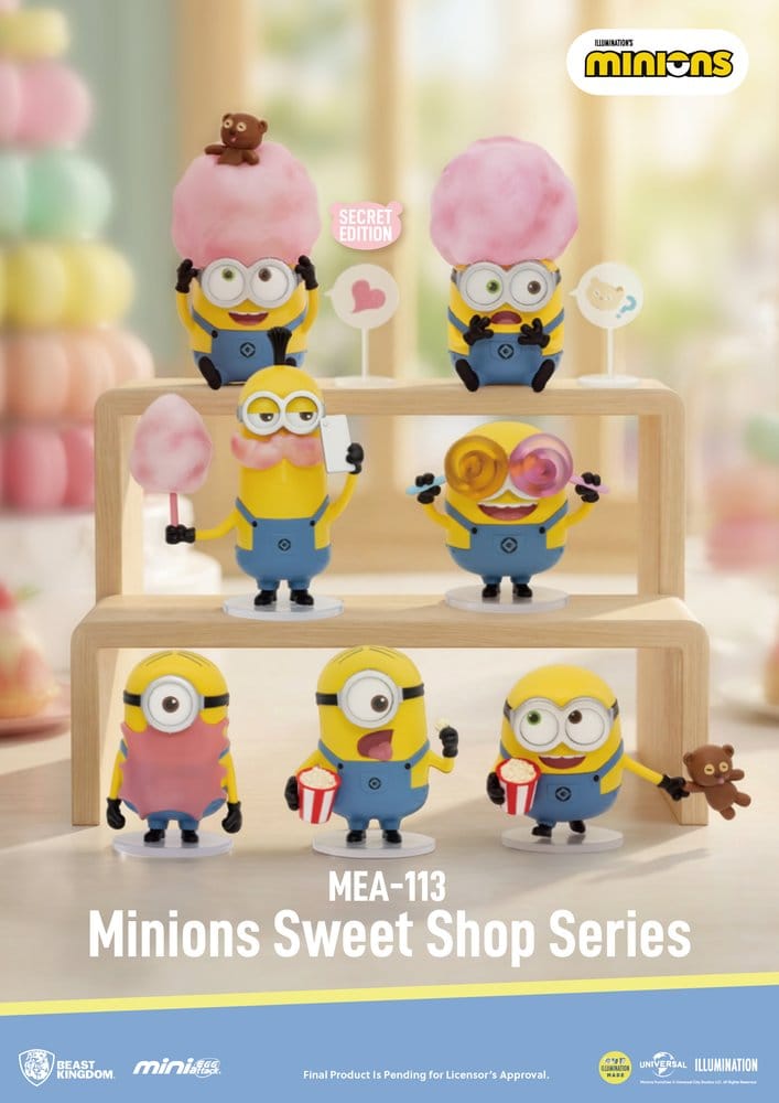Minions Figuras Mini Sweet Shop Series 6 cm Blind Box Surtido (6)