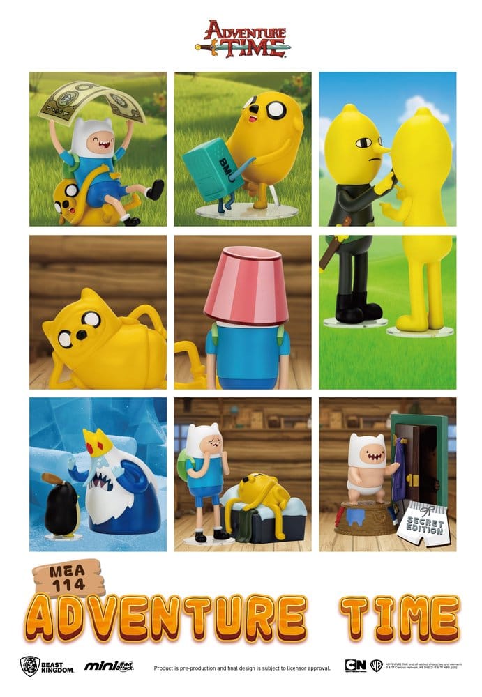 Hora de aventuras Figuras Mini Egg Attack Blind Box Adventure Time 9 cm (6) Frikytopia