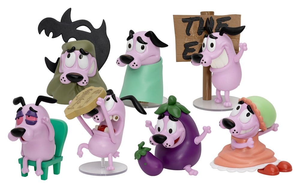 Agallas, el perro cobarde Mini Egg Attack Blind Box Figuras Surtido 8 cm (6) Frikytopia
