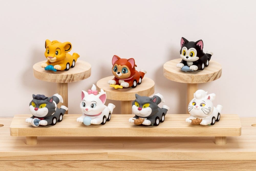 Disney Cats Mini Egg Attack Minifiguras Pounce & Go Series Blind Box 8 cm Surtido (6) Frikytopia