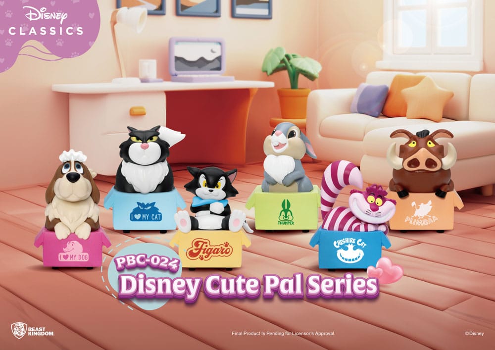Disney Serie Coche con retroceso Blind Box Cute Pal (6) 5 cm Frikytopia
