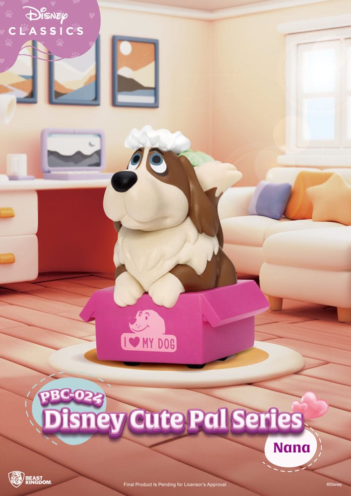 Disney Serie Coche con retroceso Blind Box Cute Pal (6) 5 cm