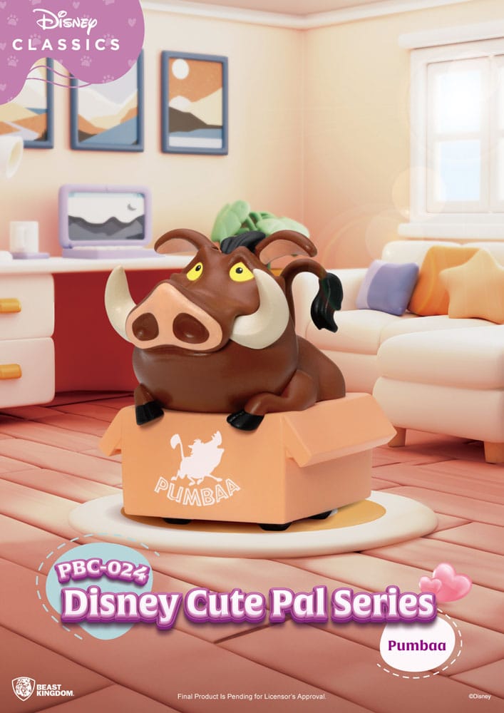 Disney Serie Coche con retroceso Blind Box Cute Pal (6) 5 cm