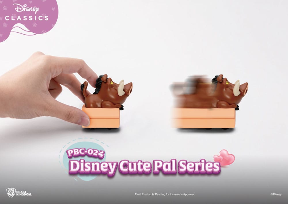 Disney Serie Coche con retroceso Blind Box Cute Pal (6) 5 cm