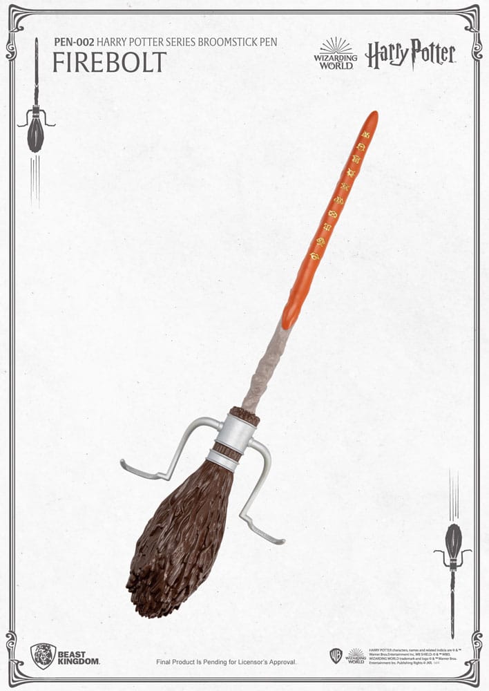 Harry Potter Caneta Vassoura Firebolt 29 cm Frikytopia