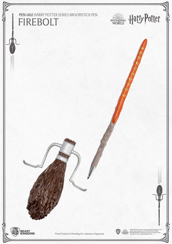 Harry Potter Caneta Vassoura Firebolt 29 cm
