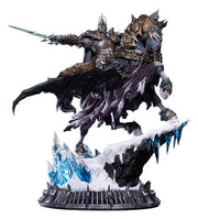 Warcraft Estatua The Lich King & Invincible 36 cm