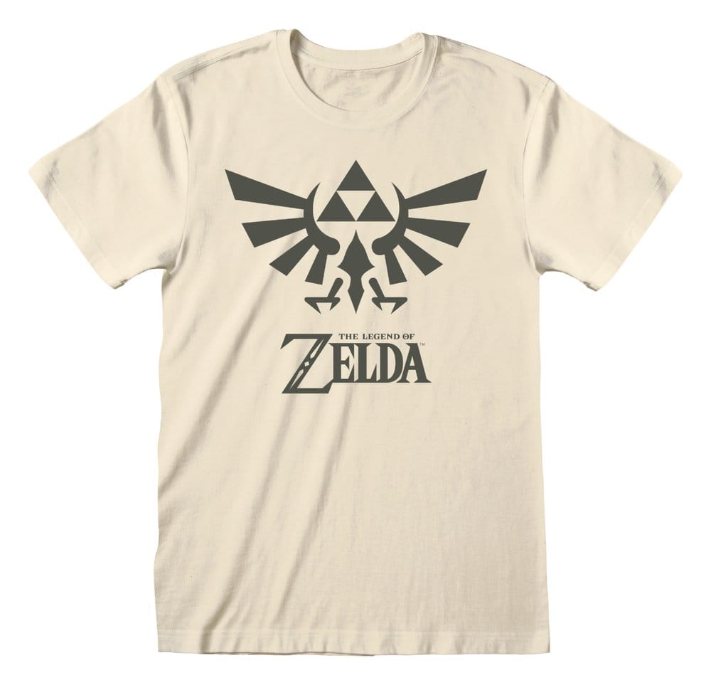 The Legend of Zelda T-shirt Hyrule Logo Tamanho XL