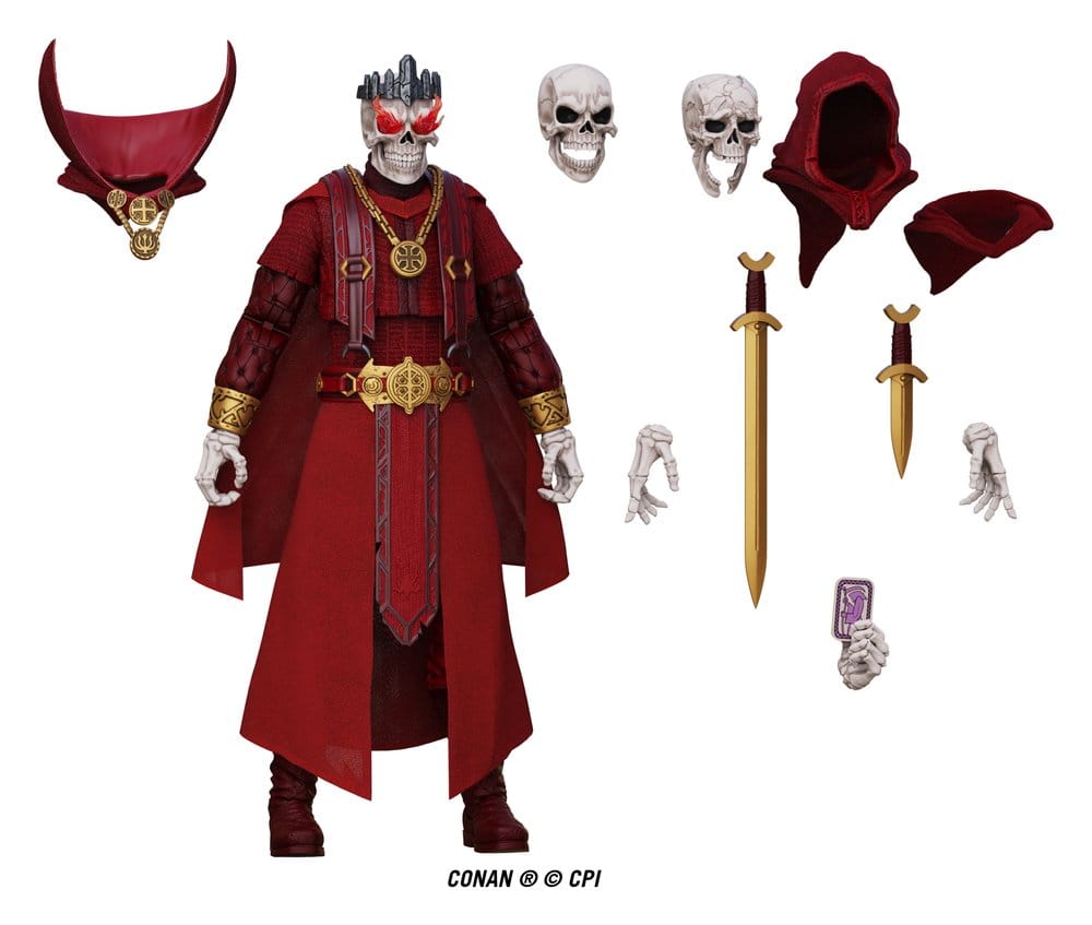 Conan Epic H.A.C.K.S. Figura 1/12 Thulsa Doom: Undead Sorcerer