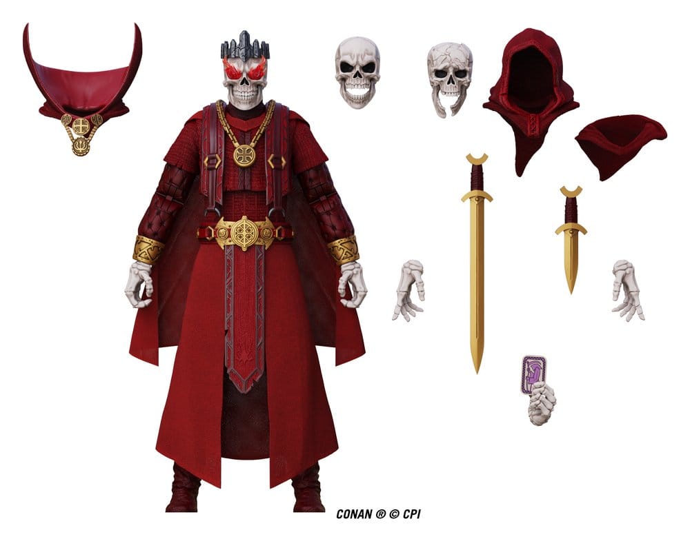 Conan Epic H.A.C.K.S. Figura 1/12 Thulsa Doom: Undead Sorcerer