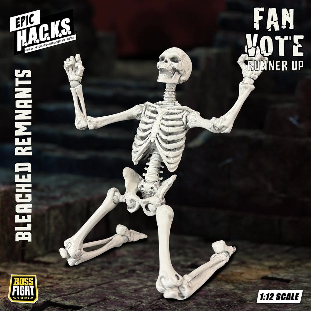 EPIC H.A.C.K.S. Figura 1/12 Skeleton Blank Bleached Remnants