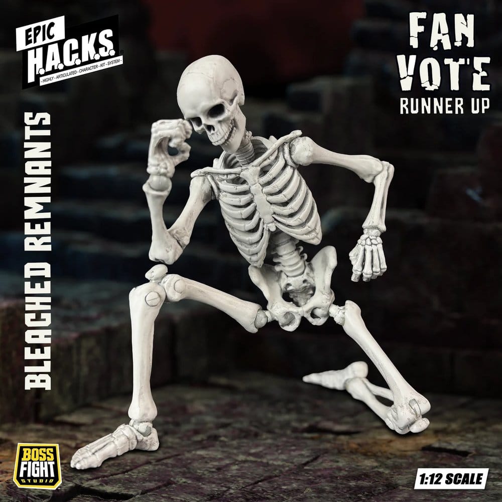 EPIC H.A.C.K.S. Figura 1/12 Skeleton Blank Bleached Remnants