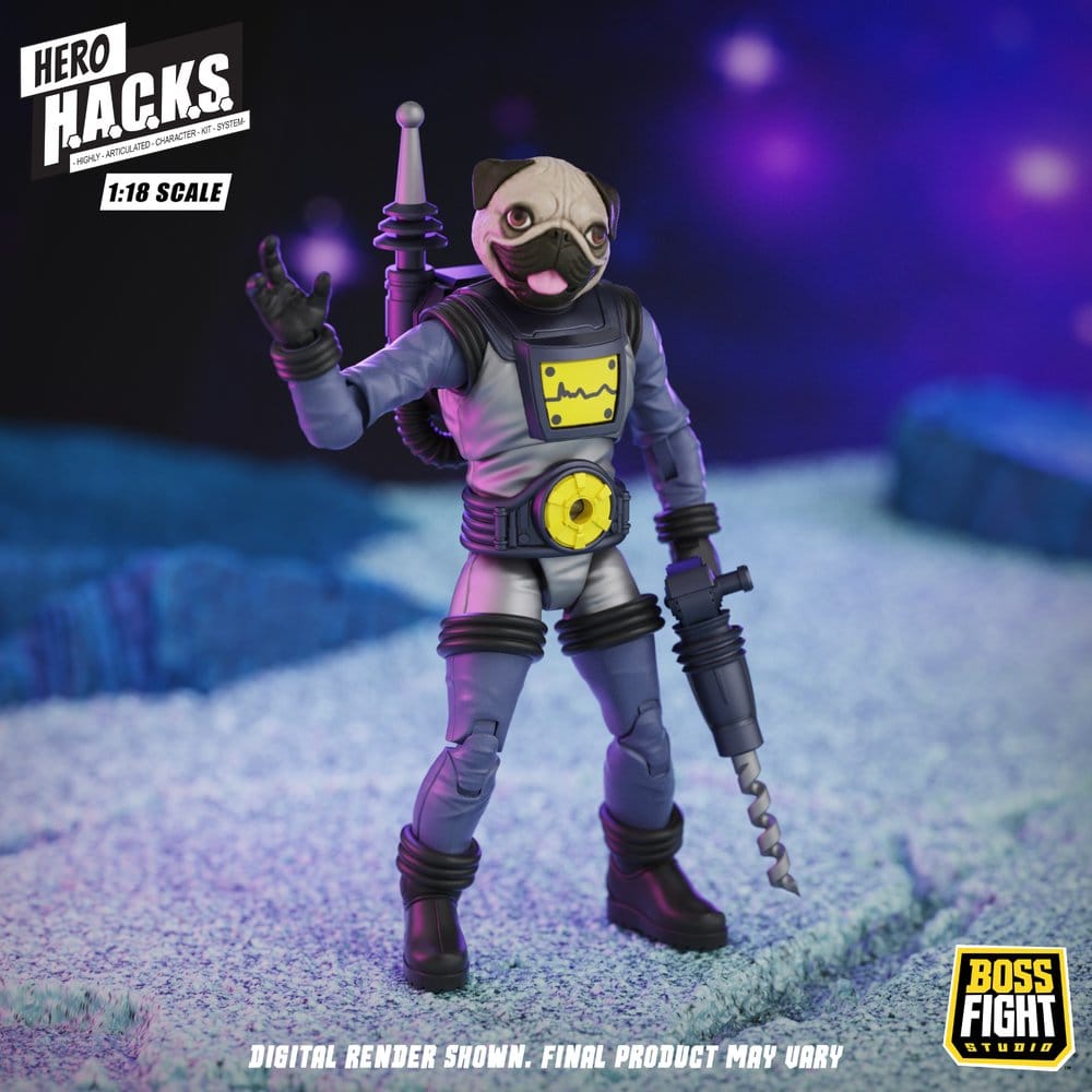 Hero H.A.C.K.S. Core Figura 1/18 Heroes and Villains Wave 1 Zarko Resources Inc.: Galactic Prospectors