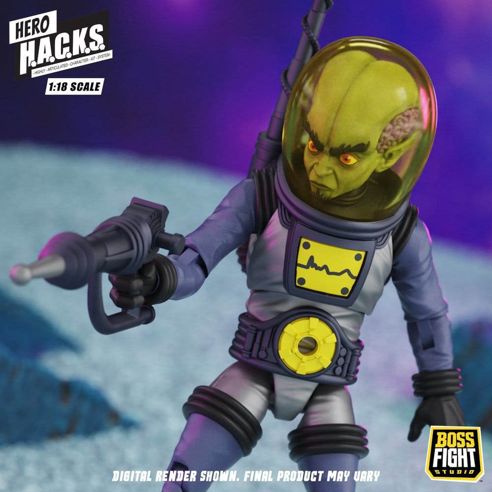 Hero H.A.C.K.S. Core Figura 1/18 Heroes and Villains Wave 1 Zarko Resources Inc.: Galactic Prospectors