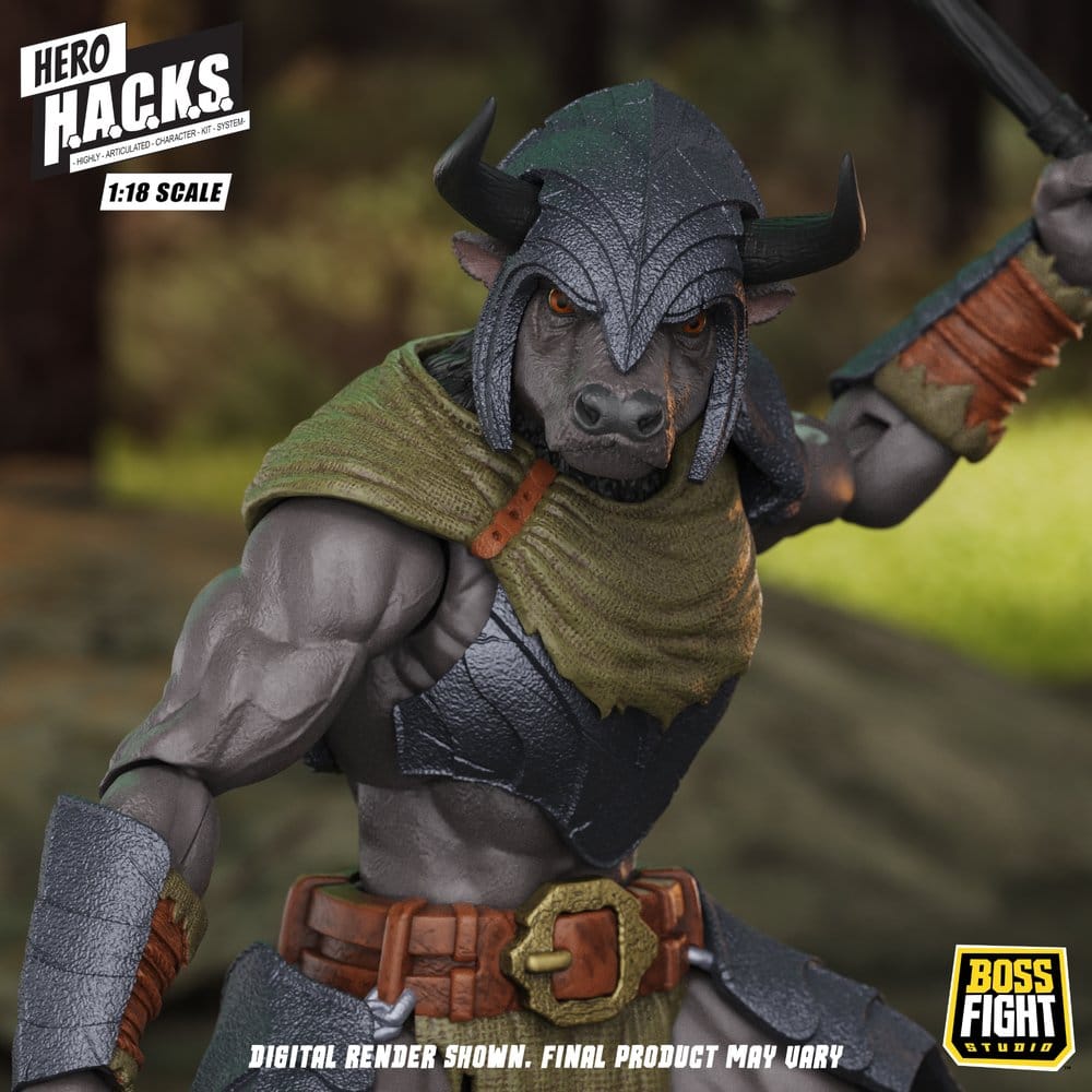 Hero H.A.C.K.S. Core Figura 1/18 Heroes and Villains Wave 1 Minos Auroxos: Labyrinthian Warrior