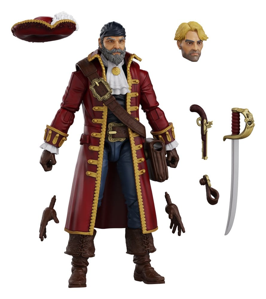 Hero H.A.C.K.S. Core Figura 1/18 Heroes and Villains Wave 1 John Bradford: Captain of the Temporal Voyager