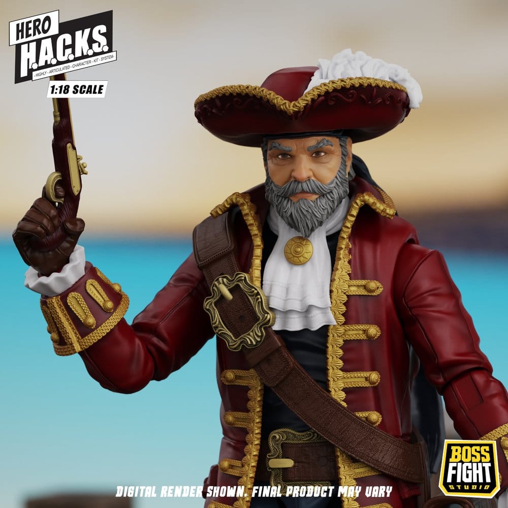 Hero H.A.C.K.S. Core Figura 1/18 Heroes and Villains Wave 1 John Bradford: Captain of the Temporal Voyager