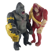Godzilla x Kong: El Nuevo Imperio Diorama 2-Pack Kong vs Skar 15 cm