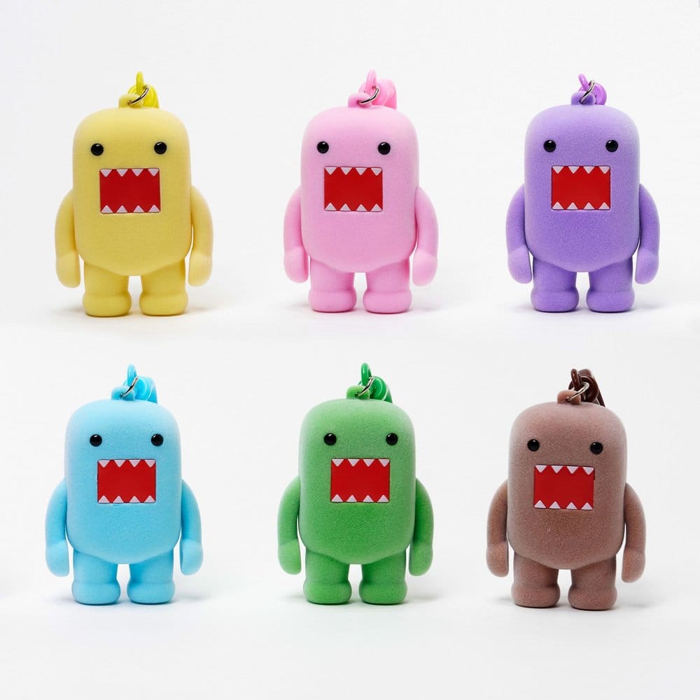 Domo Figura de plástico Flocked 8 cm Blind Bag Display (12)