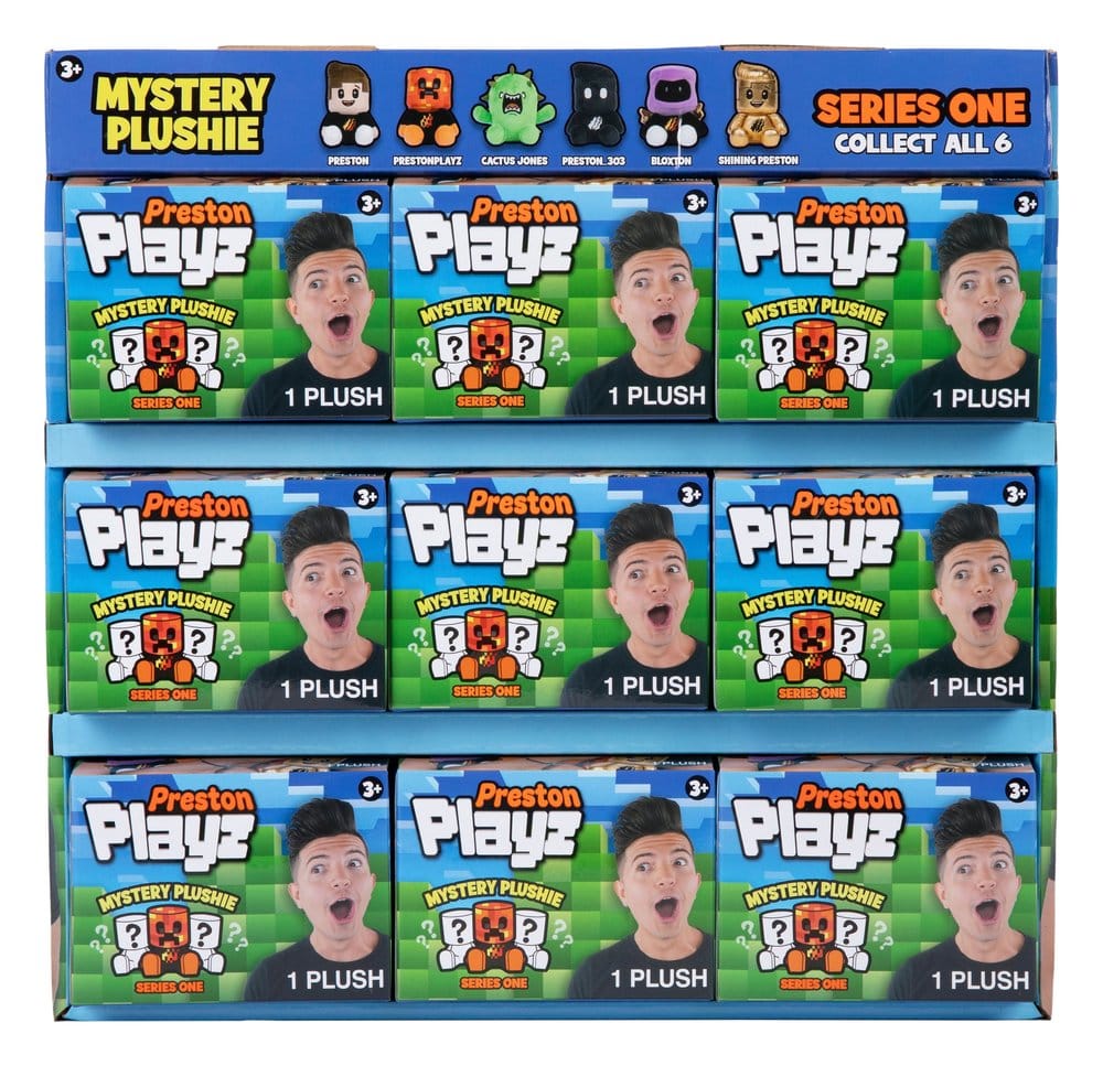 Preston Playz Mini Peluche Series 1 Blind Box Display (9)
