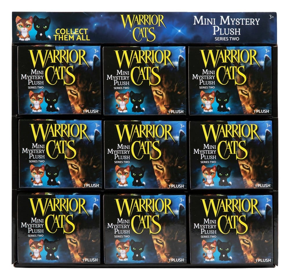 Warrior Cats Peluche Mystery Series 2 15 cm Blind Box Display (9) Frikytopia