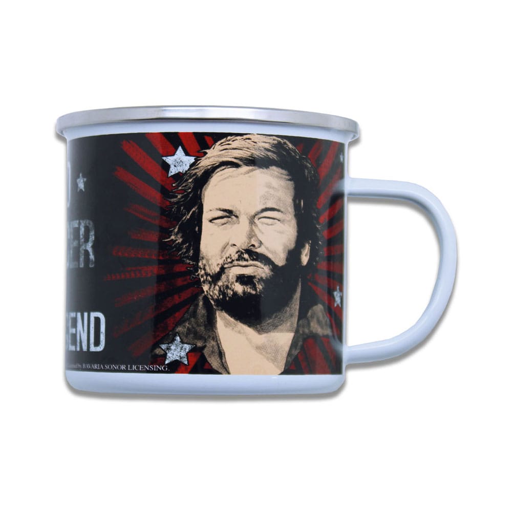 Bud Spencer Taza Enamel The Legend Frikytopia