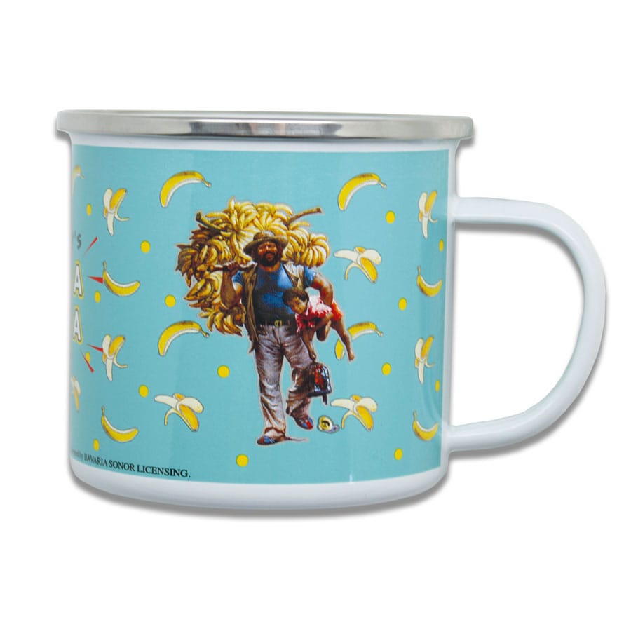 Bud Spencer Taza Enamel Banana Joe Frikytopia