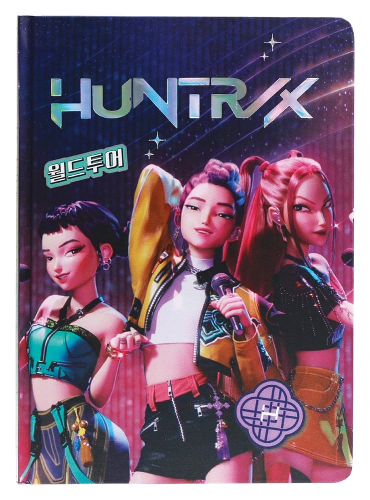 KPop Demon Hunters Bloc de notas Huntr/x