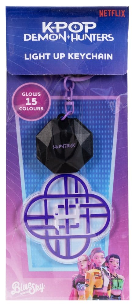KPop Demon Hunters Llavero con luz Huntr/x Frikytopia