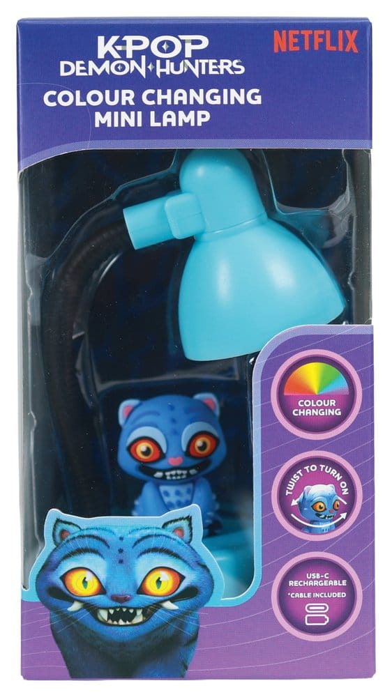 KPop Demon Hunters Lámpara LED mini con figura Derpy 11 cm