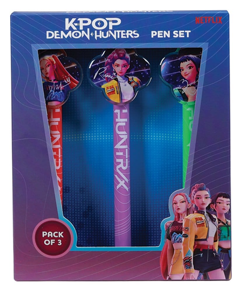 KPop Demon Hunters Packs de 3 Bolígrafos